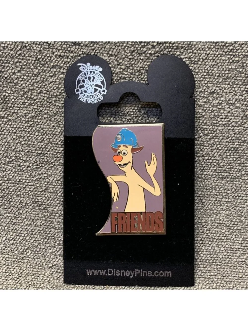 Rare New Disney Best Friends Monsters Inc Custodians Friends Pin KG Pixar